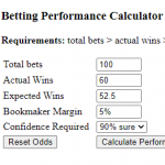 Betting Performance Calculator